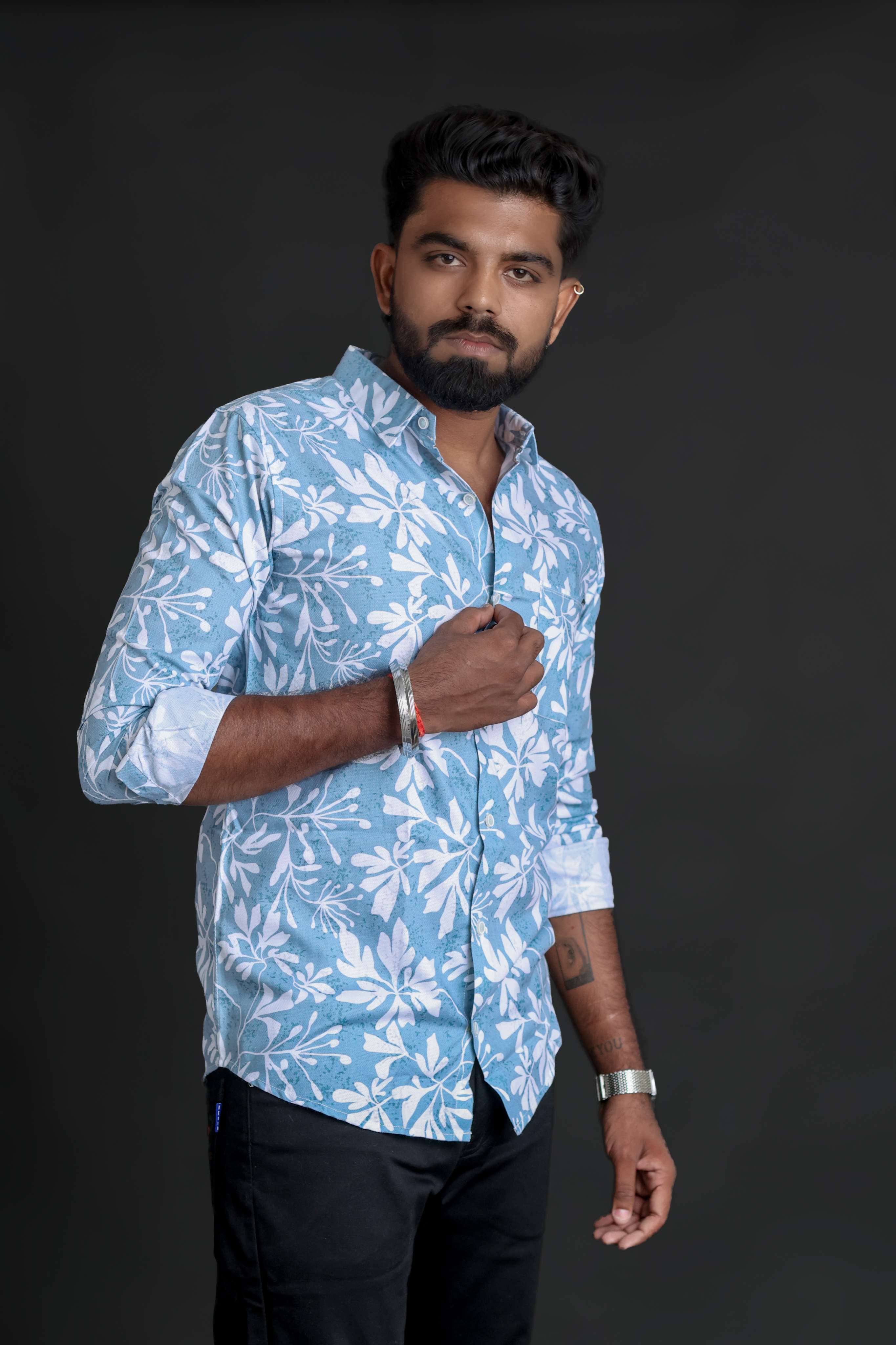 poppy grid print shirt