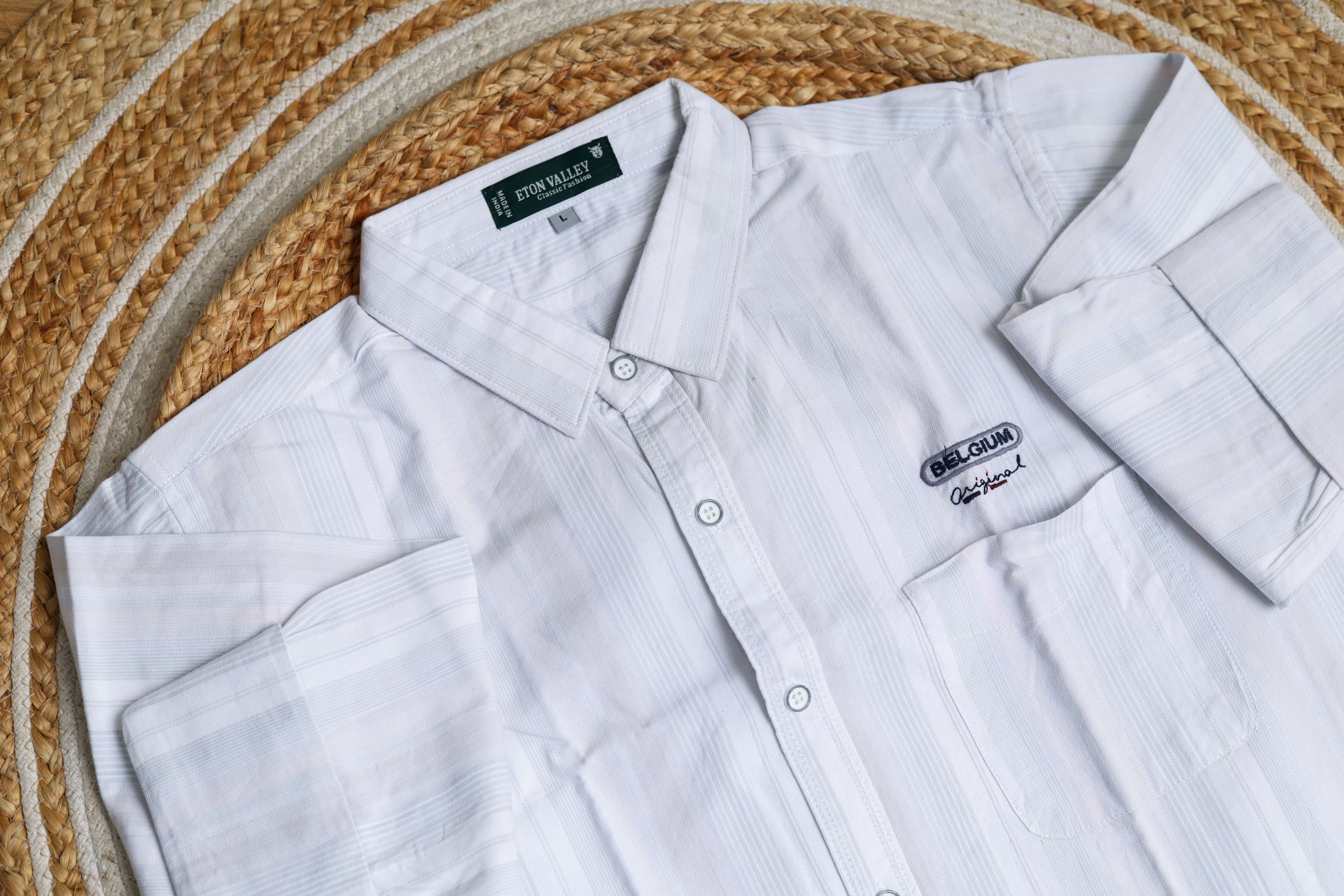 lined shirt
