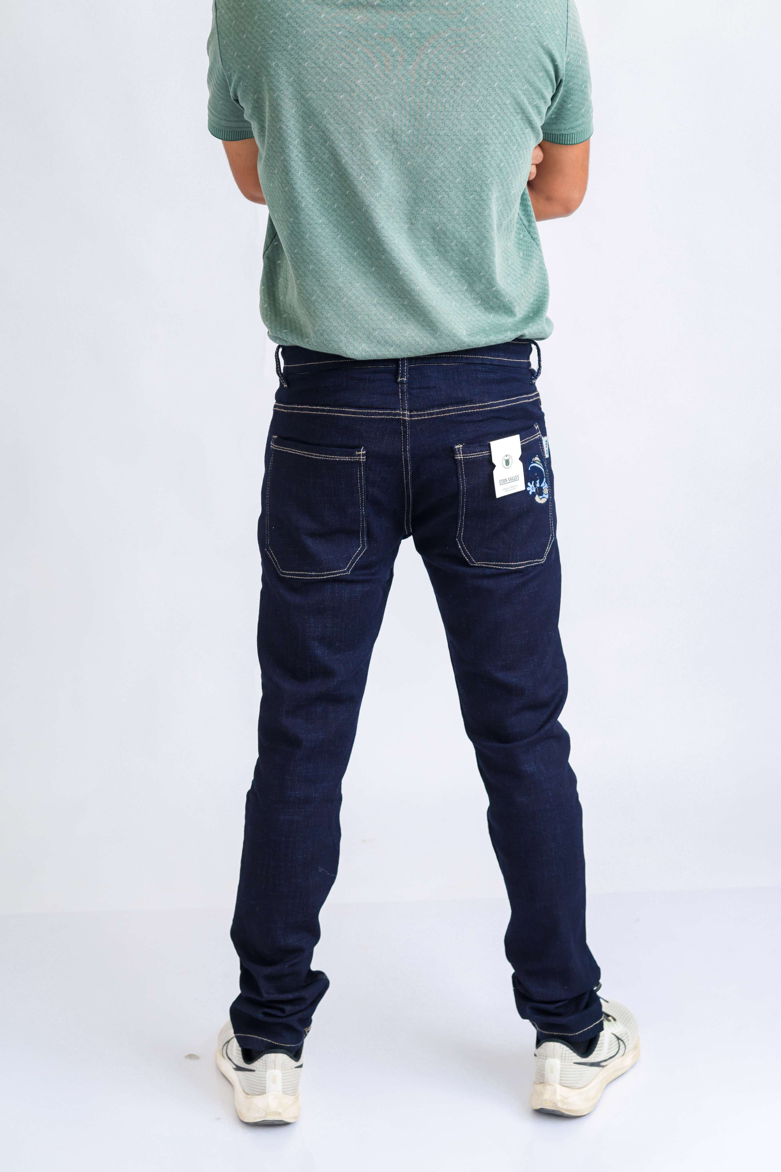 Raw wash jeans