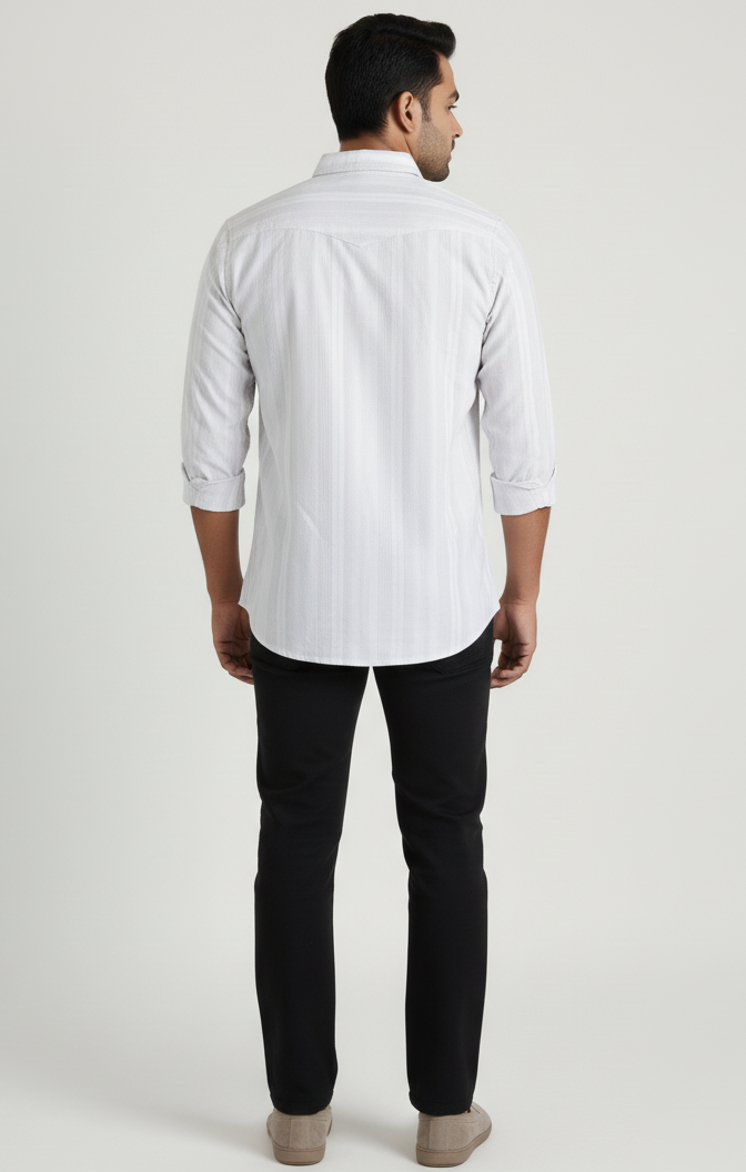 lined shirt