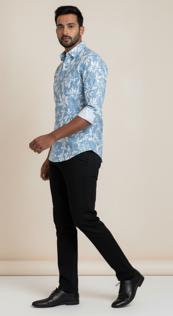 poppy grid print shirt