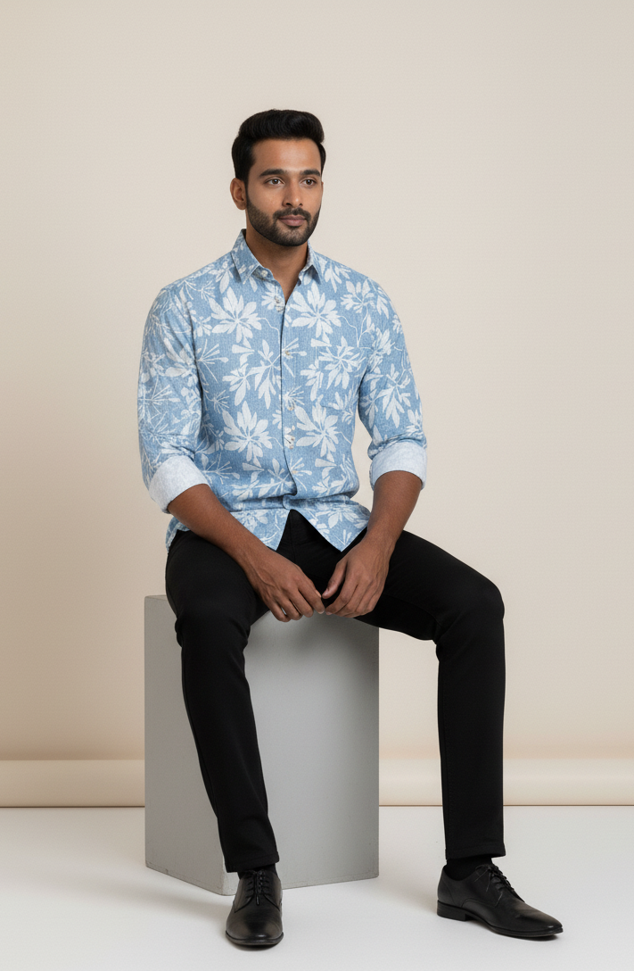 poppy grid print shirt