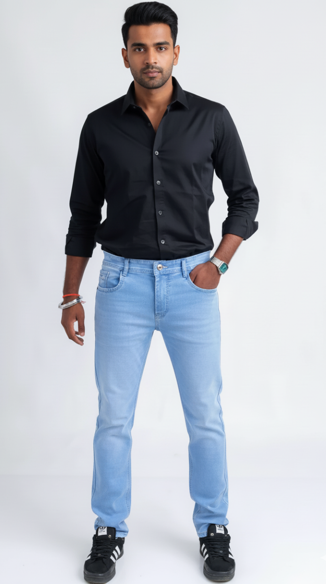 MistBlue Regular jeans