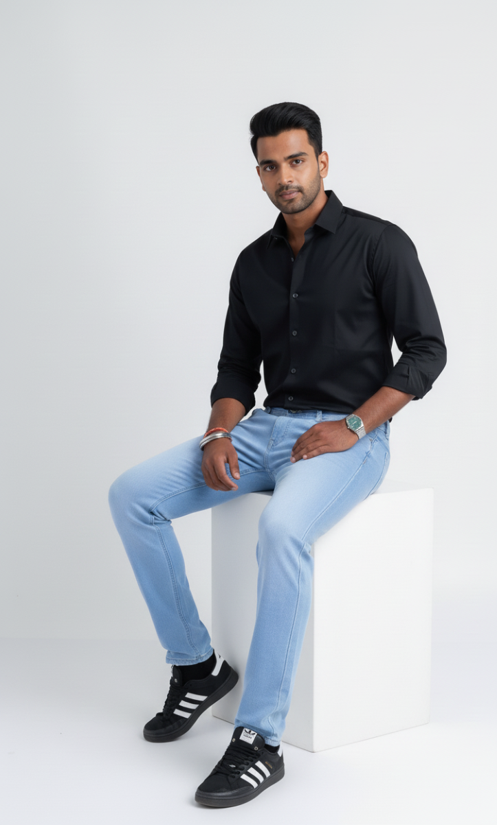 MistBlue Regular jeans