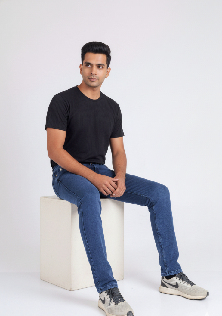 Evoque Blue Denim Jeans