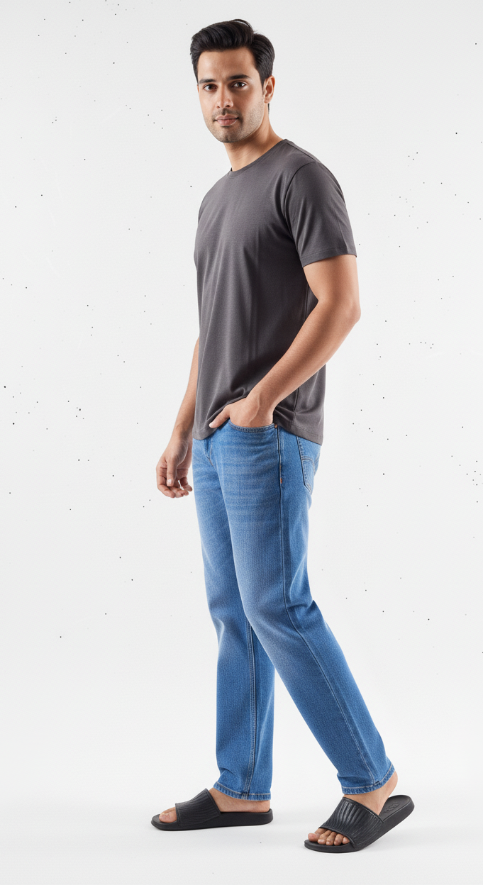 Refined Blue Relaxed fit jeans