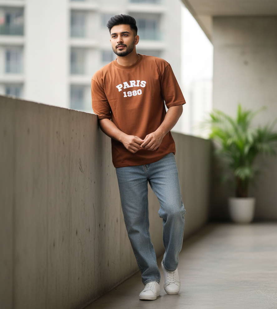 PARIS Oversized t shirt