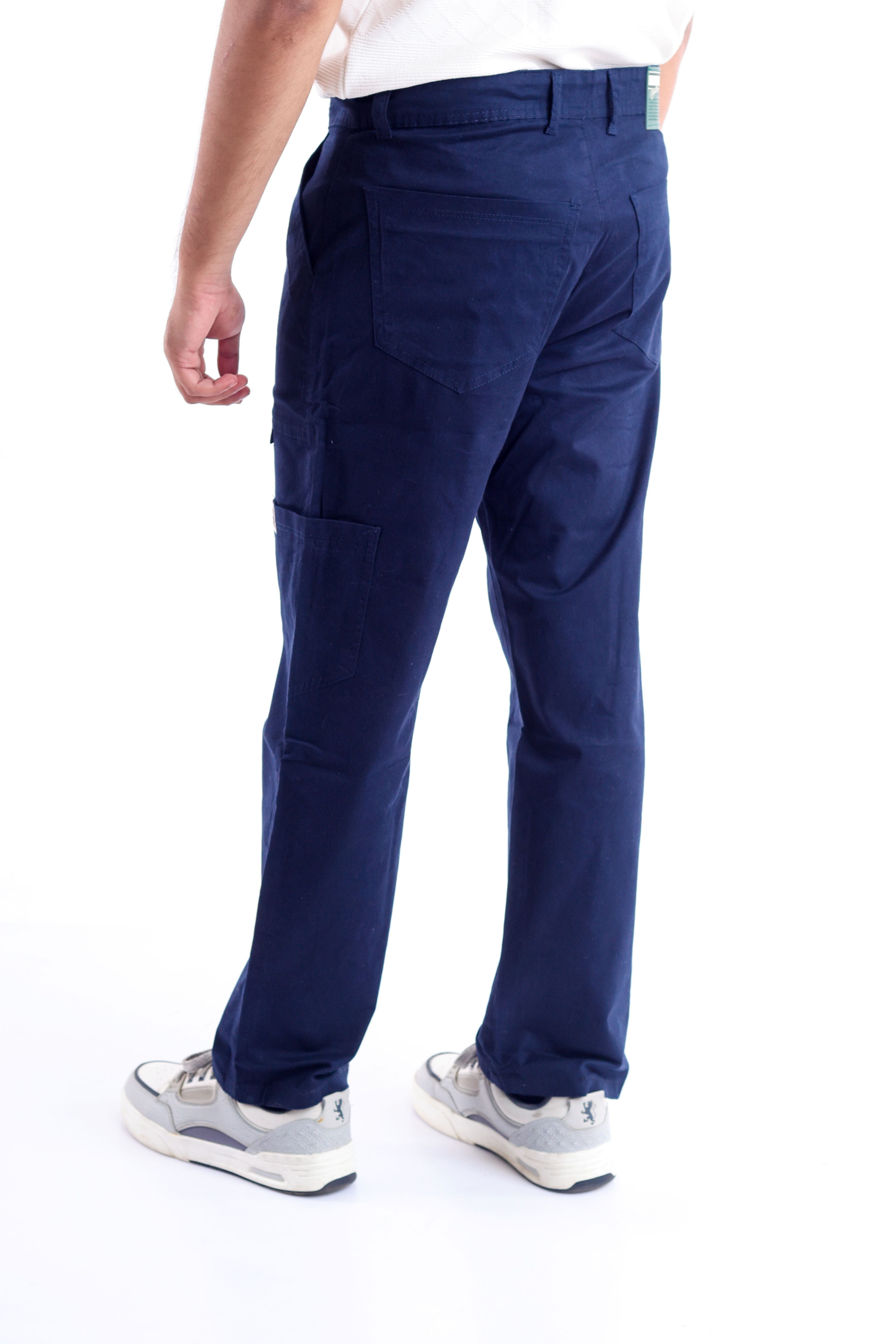Twill baggy pants